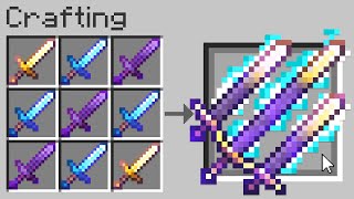 Minecraft UHC but you can craft a &quot;Multi Sword&quot;..