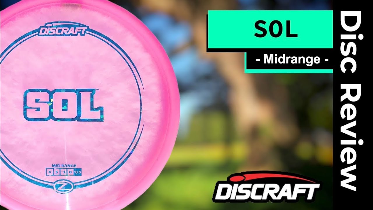 Discraft Sol Midrange Disc Golf Review YouTube