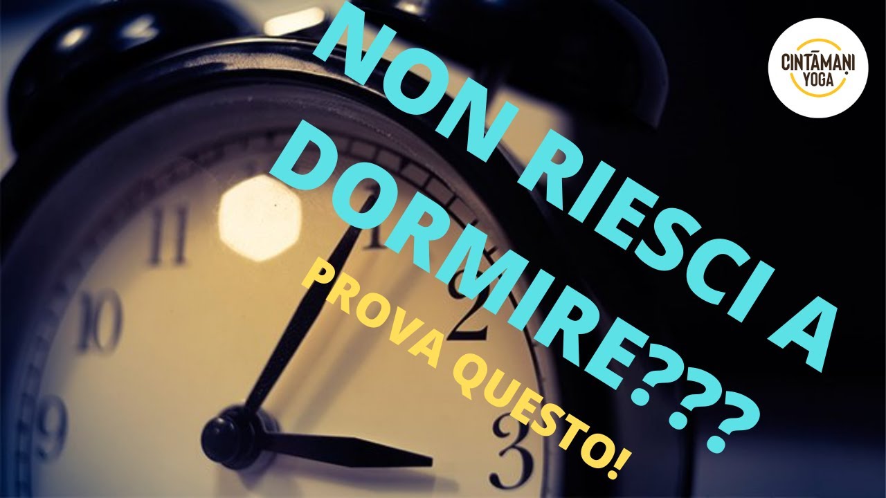 Teoria e pratica per combattere l'insonnia - Yoga - - YouTube