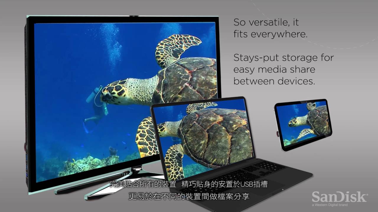 SanDisk Ultra Fit USB 3.0 隨身碟 - YouTube
