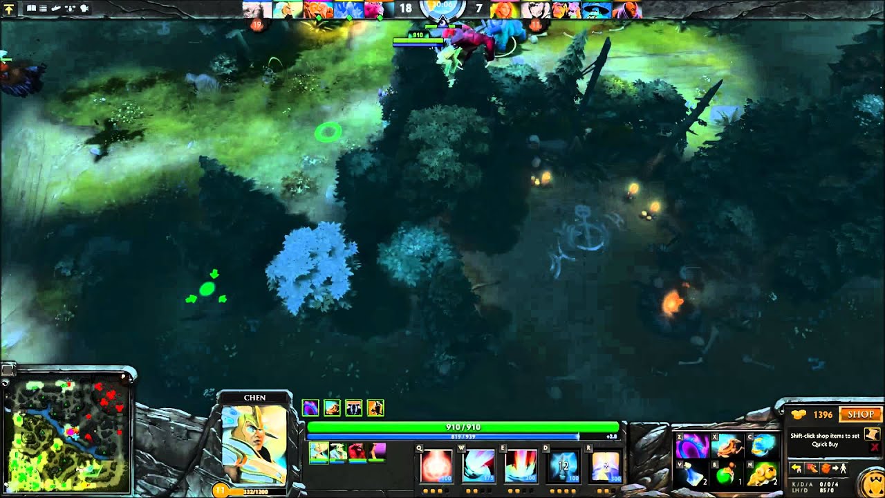 DotA 2, RandomAlien Plays Chen HD