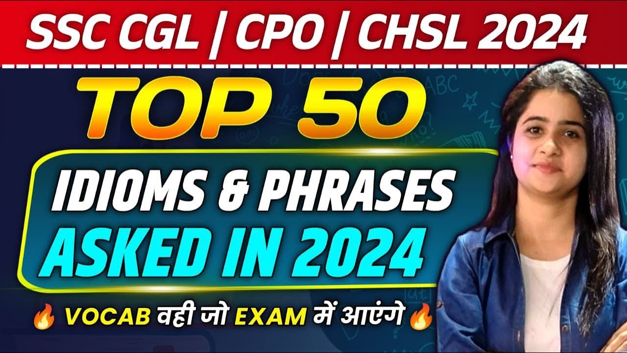 "SSC English Vocabulary class 3 | Most Expected Words for SSC CGL, CHSL ...