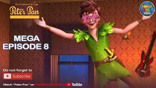 Peter Pan | Mega Episode 8 | Vol. 1 | English Classic |  @PowerKids World ​ Fairy Tinkerbell