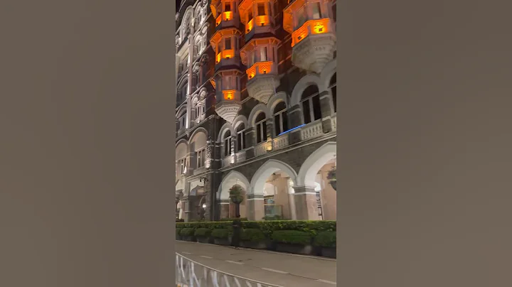 Bombay taj hotel | late night drive #reels #taj #bombay #mumbai #night #drive #ride #hotel #enjoy
