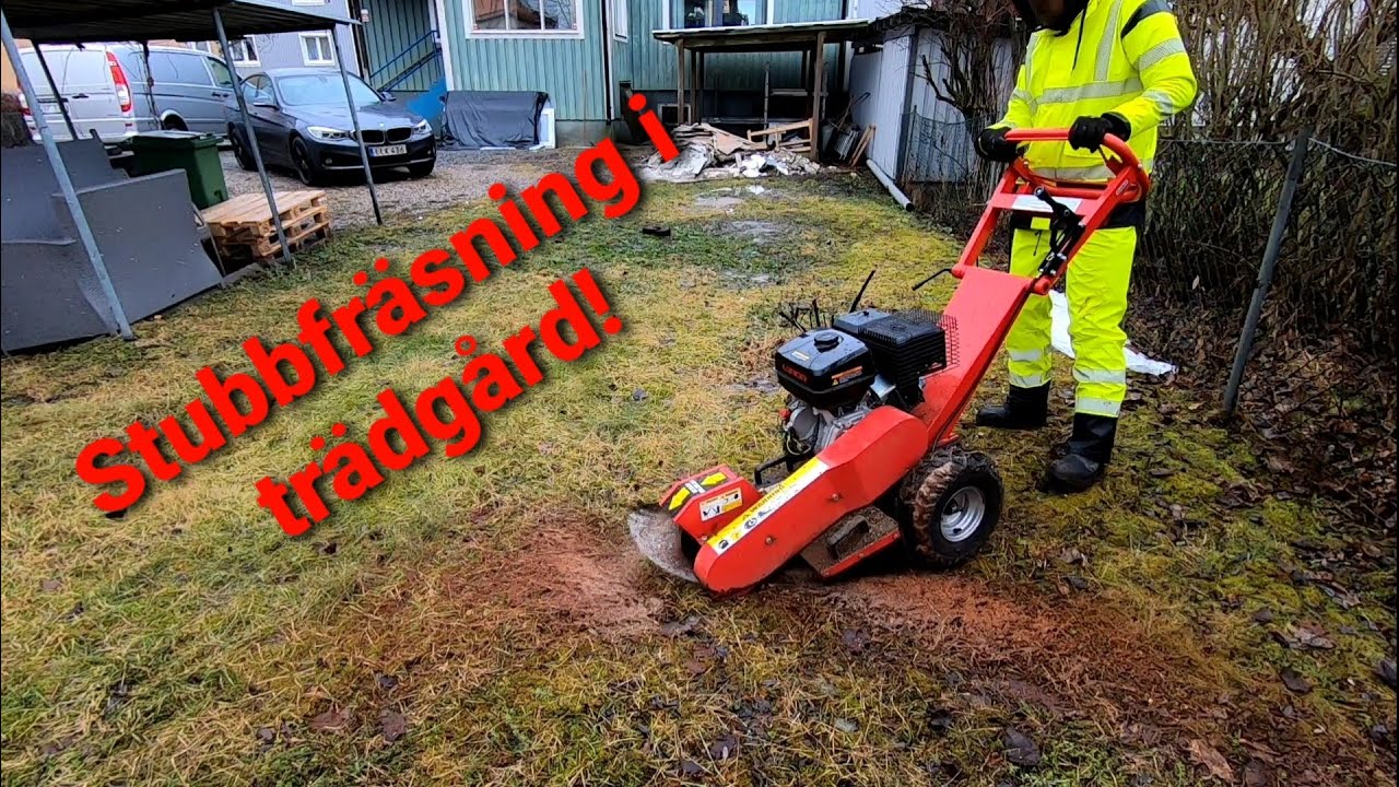 Stubbfräsning, håller fräsen i tjäle!?