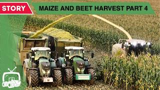 Osters & Voß Contracting Company: XXL Maize Harvest | 11 Harvesting Crews | 20 New Fendt Tractors