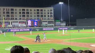 Blake Evans Bases Loaded RBI Walk ⬆️3 - Georgia Southern Eagles vs Georgia Bulldogs 3/7/2023