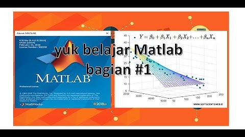 Belajar Matlab bagian 1 - Setting Worspace  dan Variabel