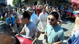 Jagi Kirtan Prabhu Chants Hare Krishna in St. Augustine Ratha-yatra 2018 screenshot 5