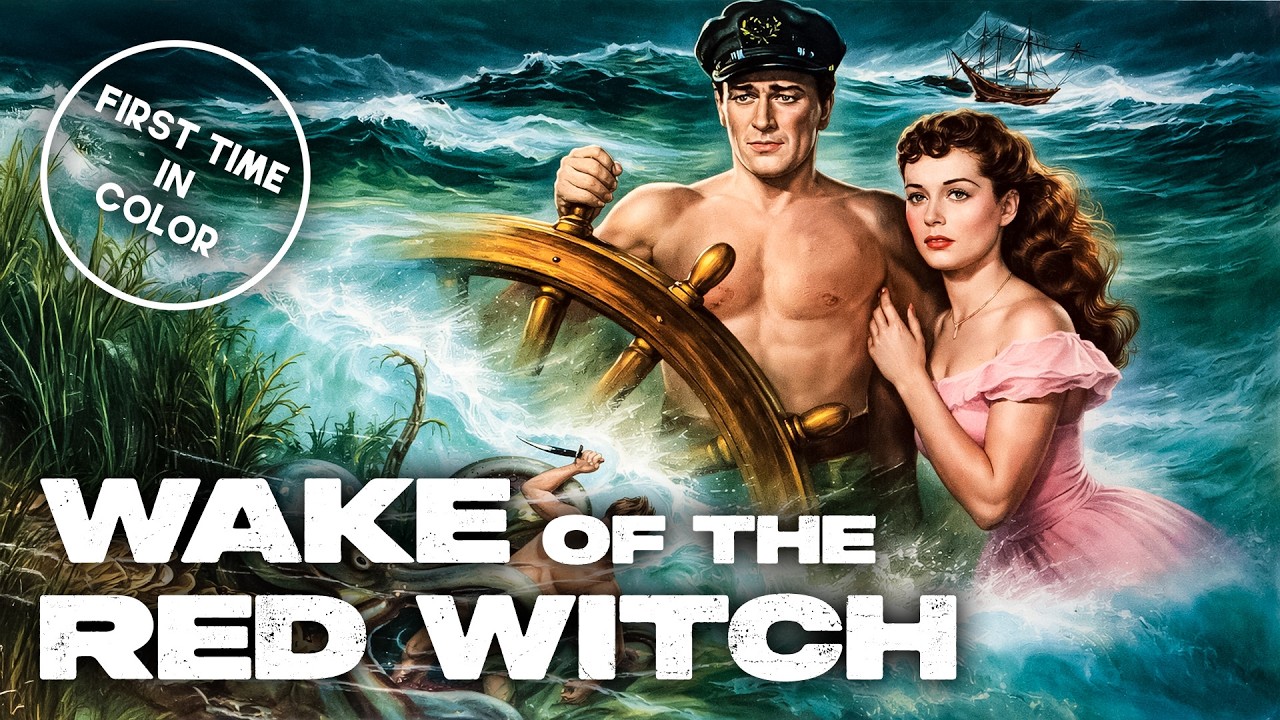 ⁣Wake of the Red Witch | 1948 | JOHN WAYNE | Colorized Classic Movie