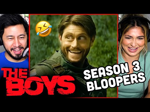 THE BOYS Season 3 Bloopers REACTION!
