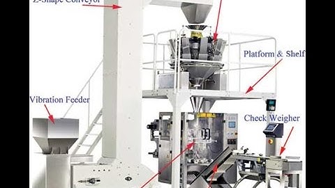 2.5L 10 heads weigher for vertical packaging system for nuts vffs machine with conveyor