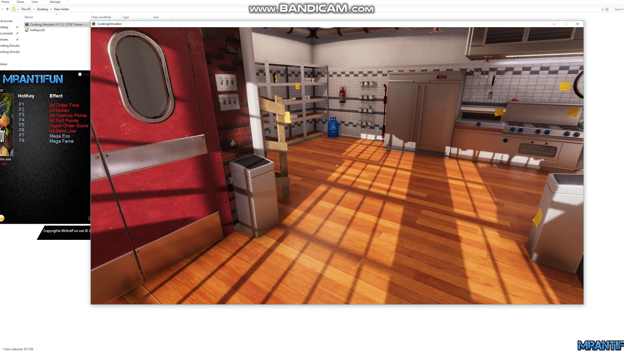 0 Cheats for Cooking Simulator