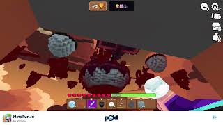 ‪minefun.io but my secret place to hide in skywars part 1
