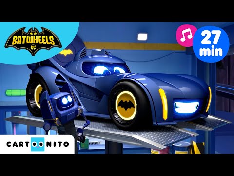 Batwheels - компилация | Счупено колело! | Cartoonito | Анимация със супергерои за деца