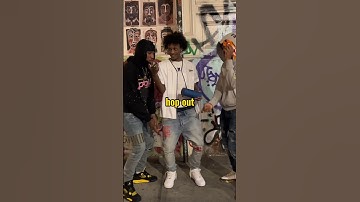 SDOT GO AND JAY HOUND TRY TO FINISH MY FREESTYLE 😈🔥.. #publicinterview #nyc #nydrill #freestylerap