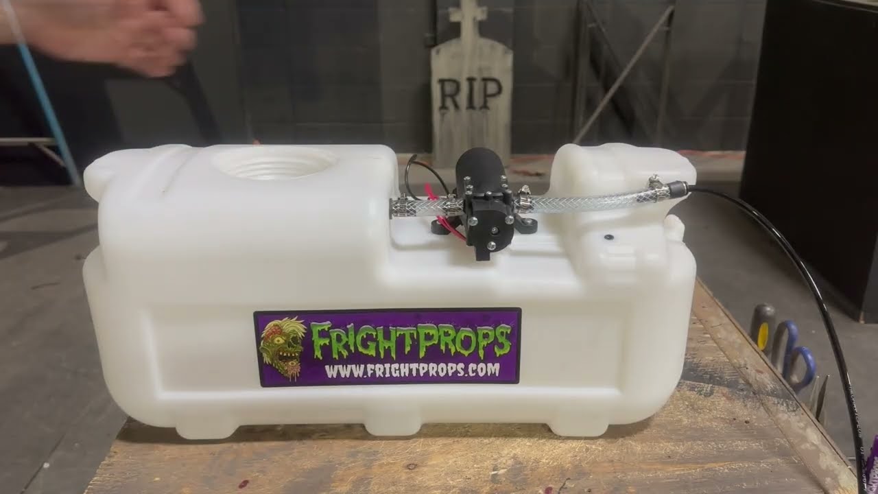 Creating Water Spray Effects for your Haunted House