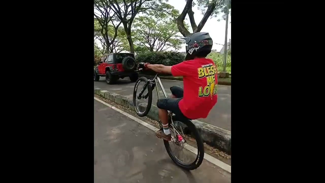 MTB DIRT jump manual trick 🔥🍃