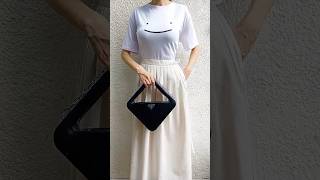 ✅️GIX SKIRT HACK BY USING SAFTY PIN AND RIBBON. #shorts #styletips #fashionhack