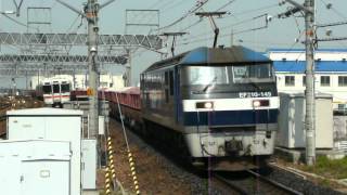東海道本線5780列車(乙女坂～笠寺)EF210-149+ホキ