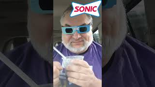 Blackout Slush Float at SONIC!