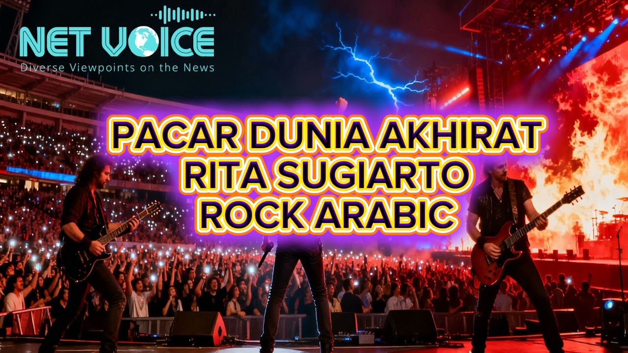 PACAR DUNIA AKHIRAT - RITA SUGIARTO - ROCK ARABIC AI - NETVOICE