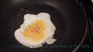 Quick Tip of the Day: Cooking Fried Eggs