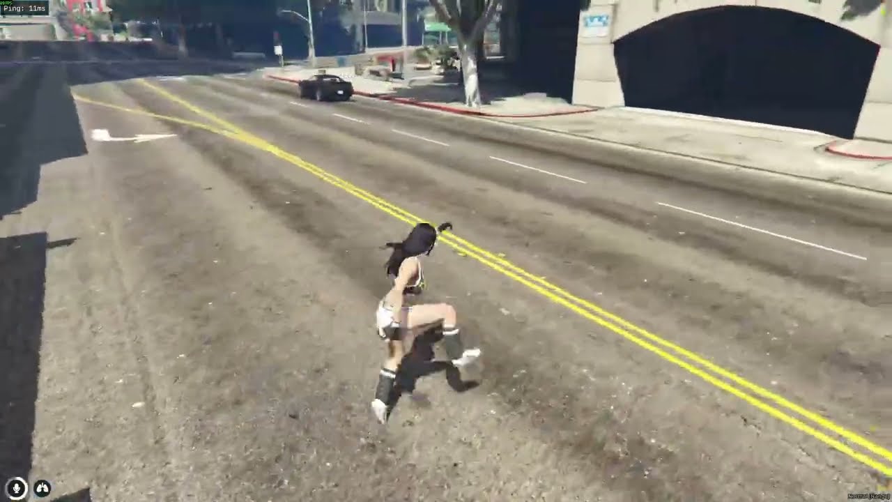 I have made even better hair physics in GTA V/FiveM !!!! (not edited long hair preview)