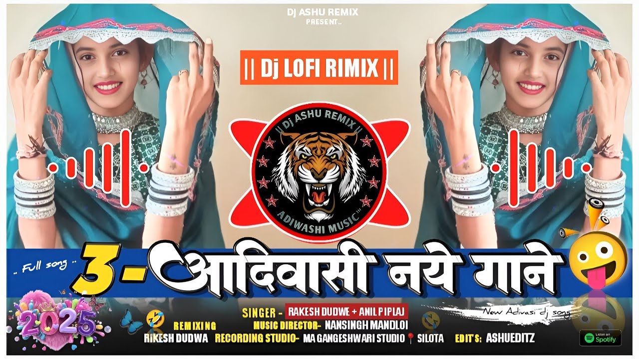 4 आदिवासी नए गाने - 🔥 Aadiwasi Dj Remixe Song 2025 || Rakesh dudwe new timali song anil piplaj 2025