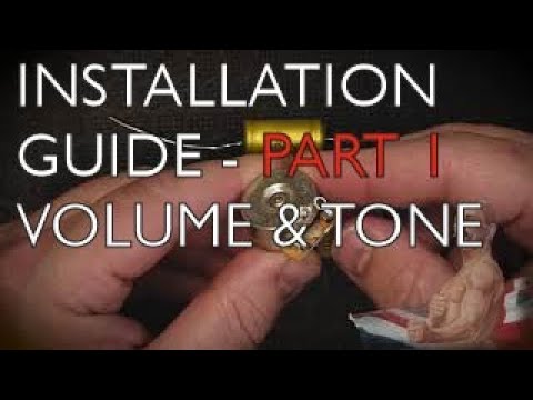 Bare Knuckle Installation Guide Part 1 Volume And Tone Controls Youtube