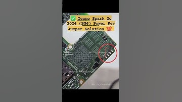 Tecno spark Go 2024 power key jumper ,💯 work #subscribe #like #tecnicalLaB