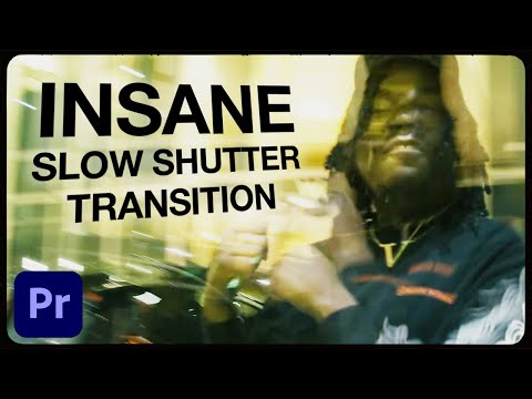 INSANE SLOW SHUTTER TRANSITION IN UNDER 3 MINUTES TUTORIAL (DOWNLOAD LINK) EASY TO USE, PREMIERE PRO