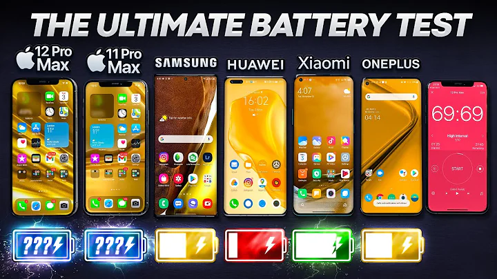 iPhone 12 Pro Max vs Samsung Note 20 Ultra / Huawei / Xiaomi / OnePlus Battery Life DRAIN Test. - DayDayNews
