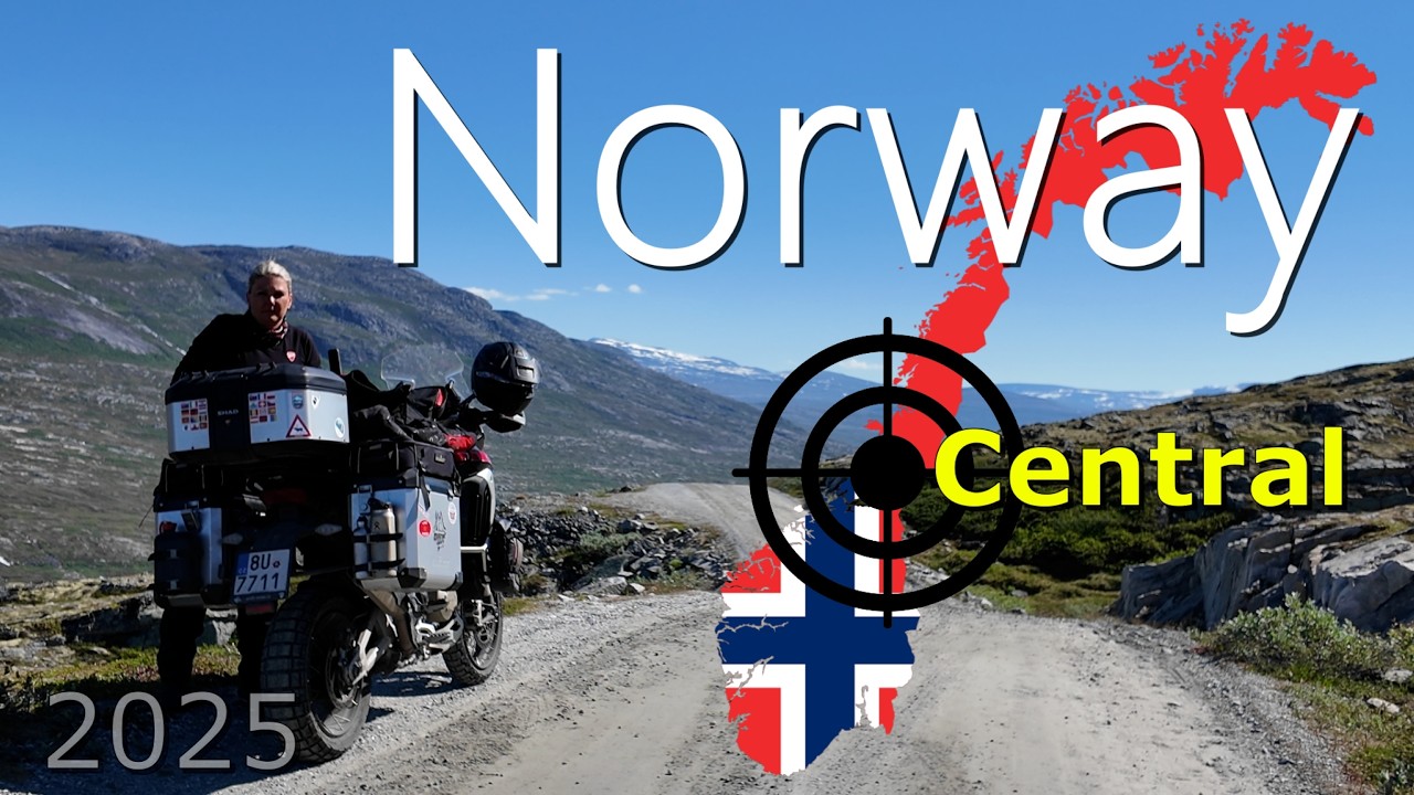 Střední Norsko/Atlantic ocean road/Aursjøvegen-šotolinky