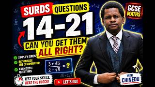 🔥 SURDS Questions 14–21 | Can You Get Them ALL Right? | GCSE Maths Exam Practice