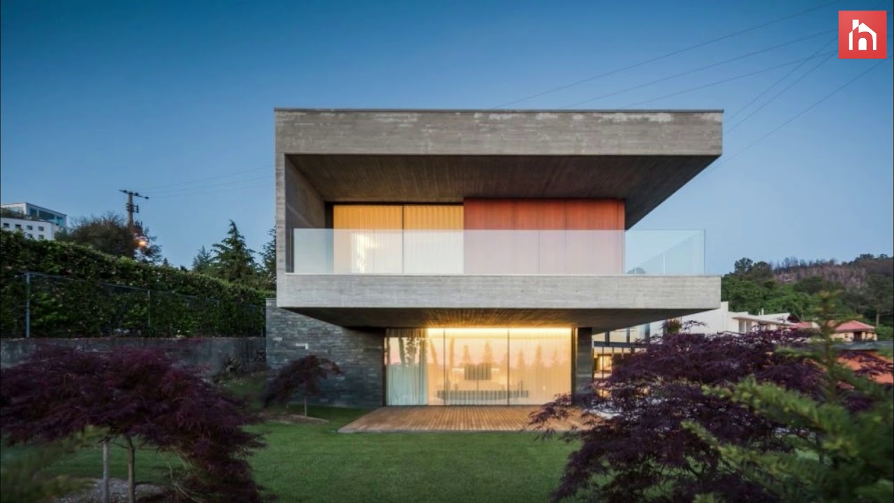  Modern  V  Shaped  House  With The Most Gorgeous Interior 