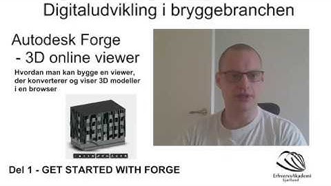Autodesk Forge - Online viewer - Getting started Part 1