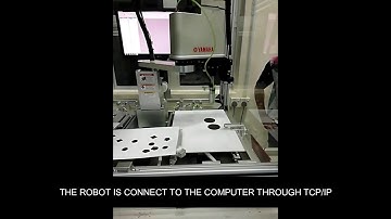 Control YAMAHA SCARA robot using LABVIEW and vision to pick and place object
