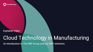 Cloud Based Manufacturing Software