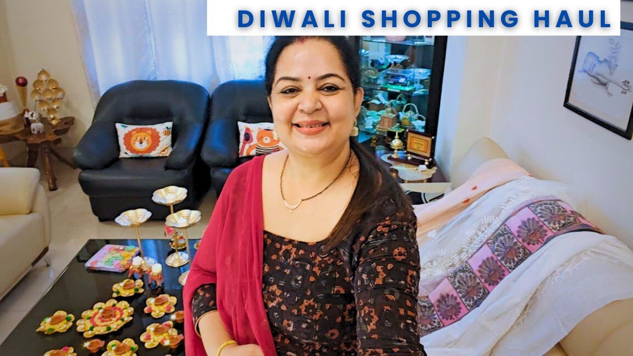 Diwali Shopping Haul 2024 | Decorative items for Diwali | Haul Video | Suryakiran