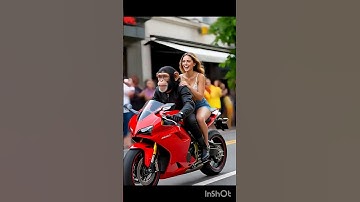 #Ai | Video | Monkey | Amezing | Hindi | Ai Fact #youtubeshorts #cartoon #funny #prompt