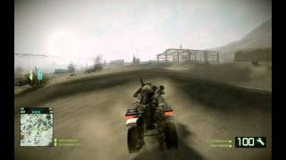 Battlefield Bad Company 2 Epic ATV Ride For 1 Knife Kill