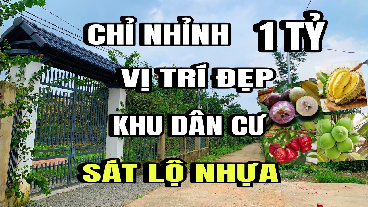Đã bán)  chính chủ kẹt tiền bán gấp, mảnh vườn tâm huyết, sát lộ nhựa, khu dân cư, Huyện Cẩm Mỹ Cũ) 
