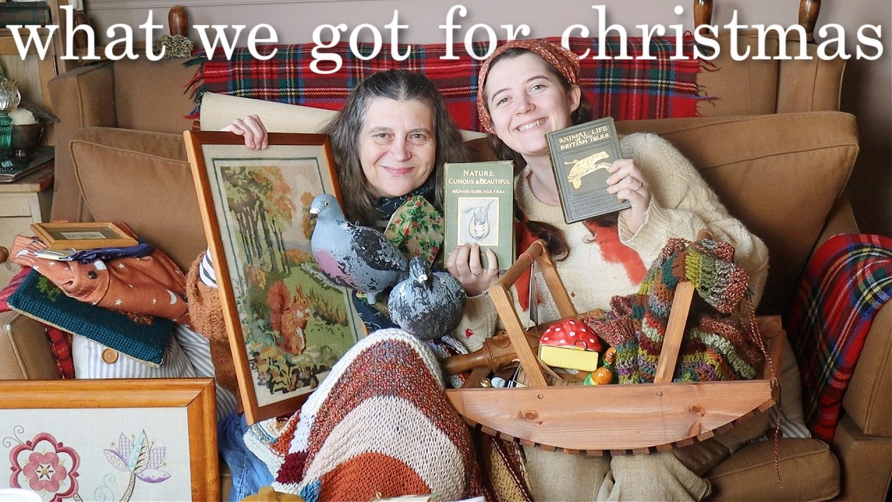 What We Got for Christmas 🎁 Thrifted, Second-Hand & Homemade