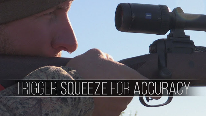 Shooting with Proper Trigger Pull -  How to be a better shooter!