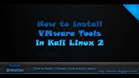 how to install vmware tools + full screen