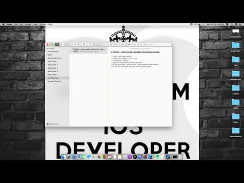 Flutter Dart : Solve "Git" push rejected in Android studio