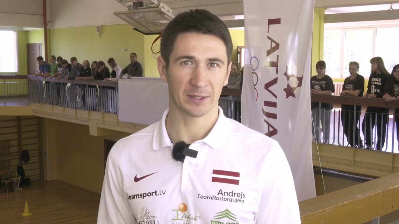 Olimpiskā diena Špoģu vidussskolā