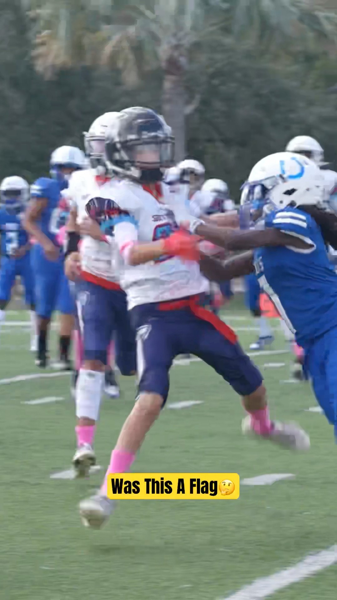 Was This A Flag Or Ref Hating ? #football #blaze