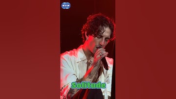 Damiano David - Solitude (Rome, Italy 2025). #shorts #live
